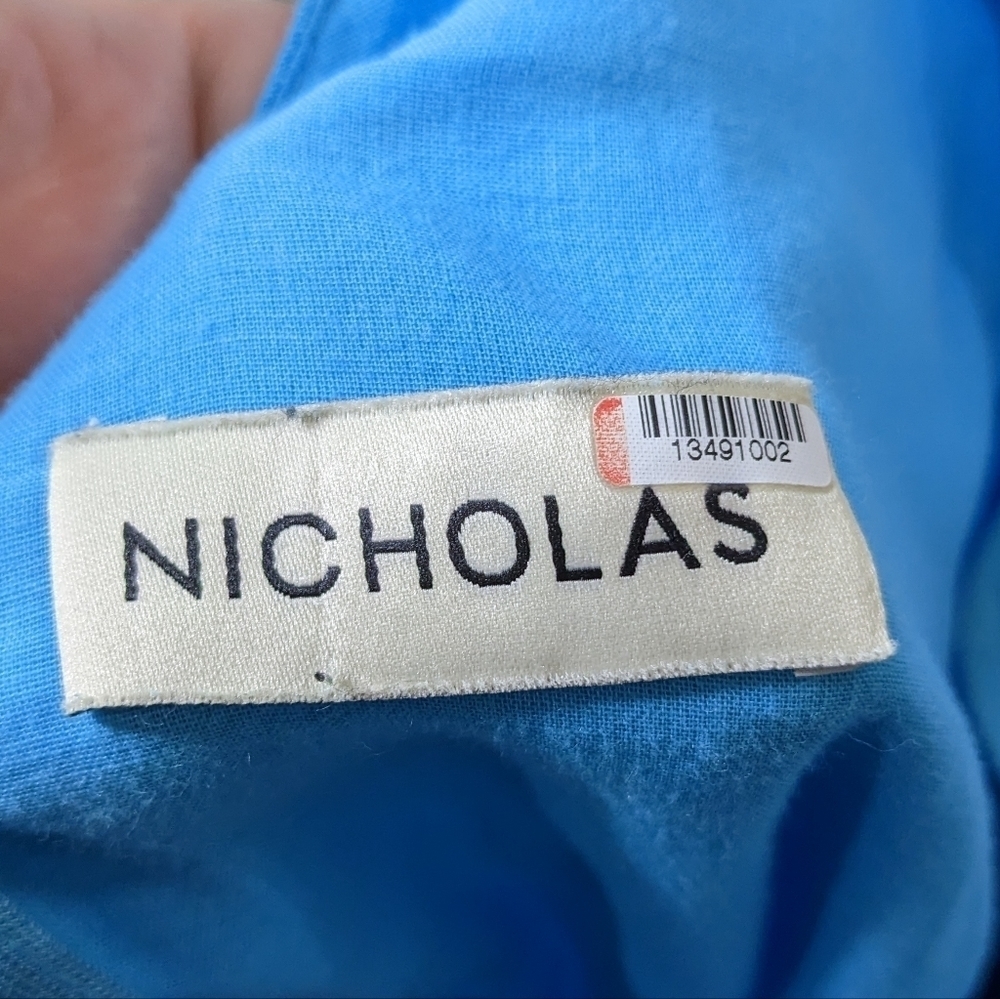 Nicholas blue cutout dress 10 - Picture 11 of 13